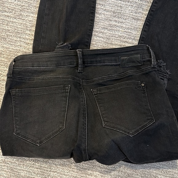 Mavi Jeans black distressed size 26 - Picture 5 of 6